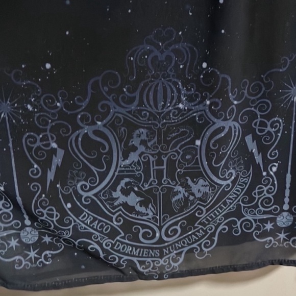 Rare women’s Torrid Harry Potter Hogwarts Plus-Size Border Skater Dress SIZE 1 - Picture 11 of 12